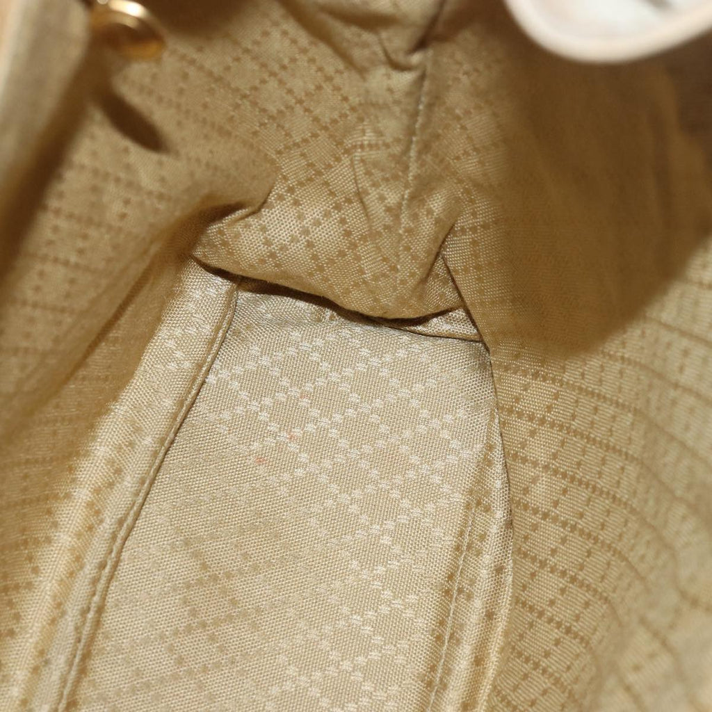 GUCCI Bamboo Backpack Suede Beige 003 2058 0016 82702