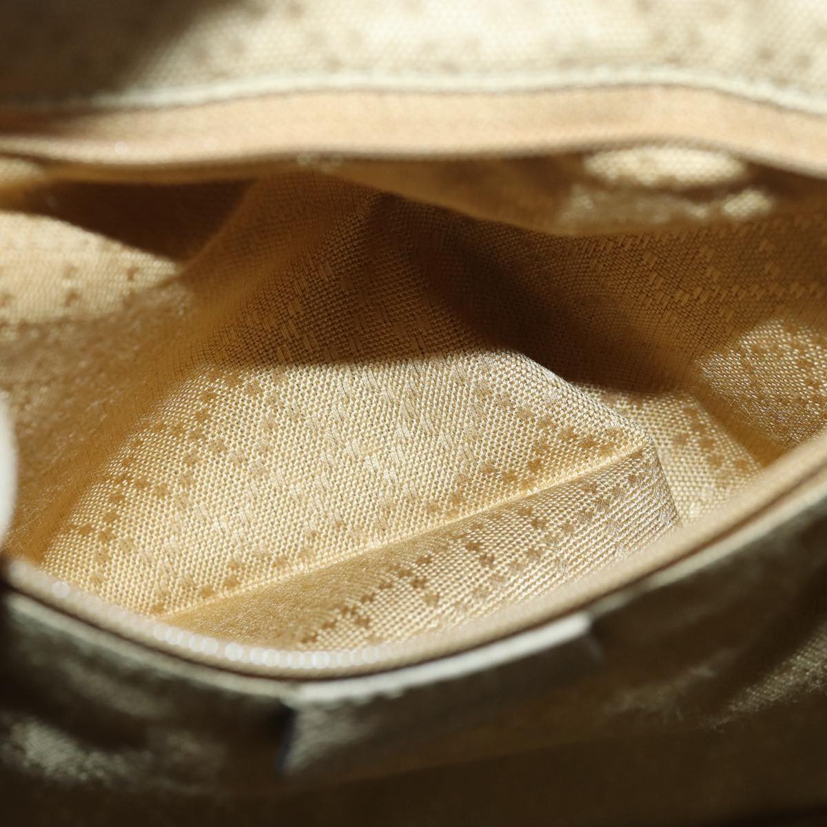 GUCCI Bamboo Backpack Suede Beige 003 2058 0016 82702