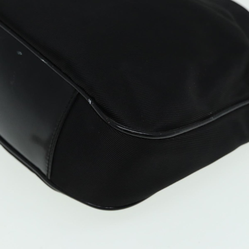 GUCCI Bamboo Shoulder Bag Nylon Black 001 1781 1638 82705