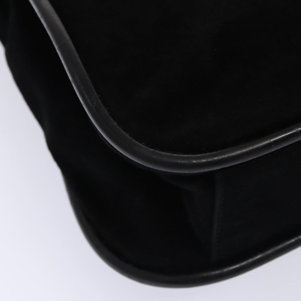GUCCI Tote Bag Suede Black 001 2865 1775 82715