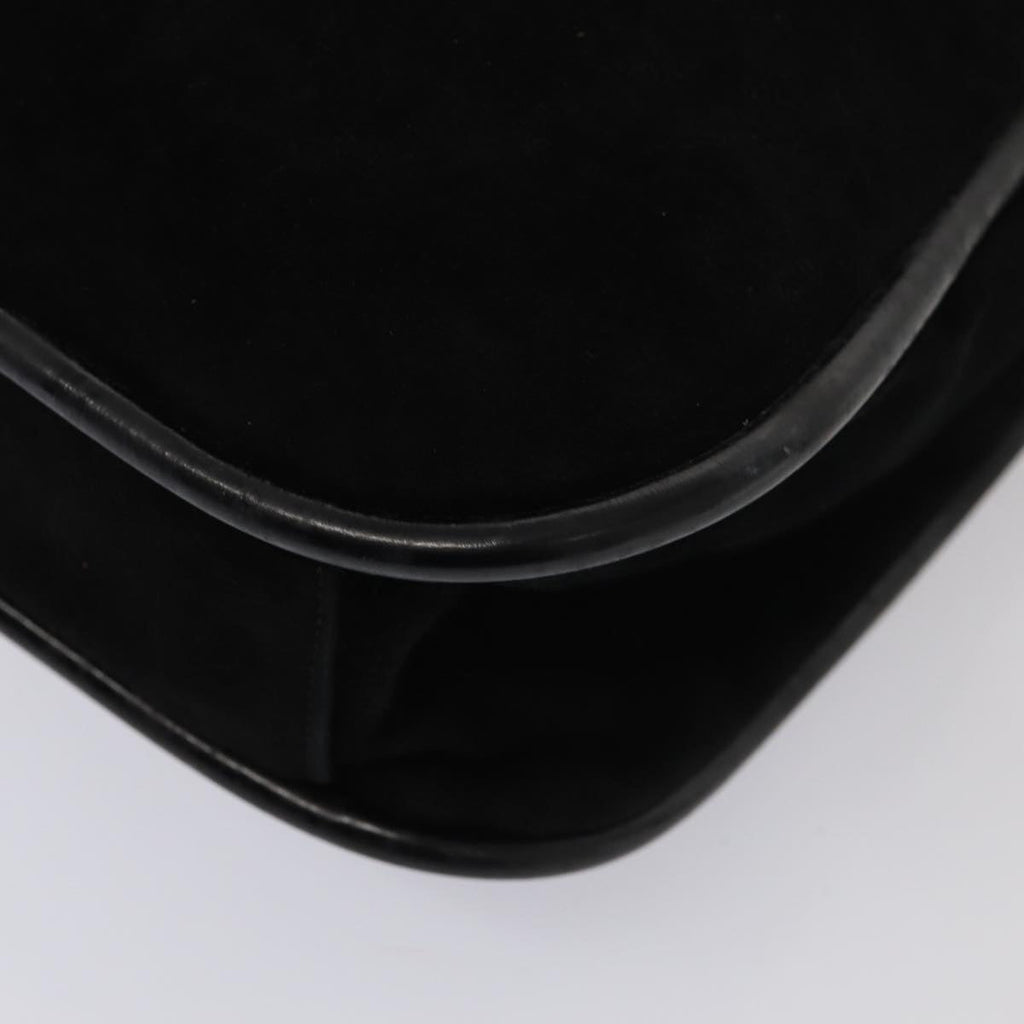 GUCCI Tote Bag Suede Black 001 2865 1775 82715
