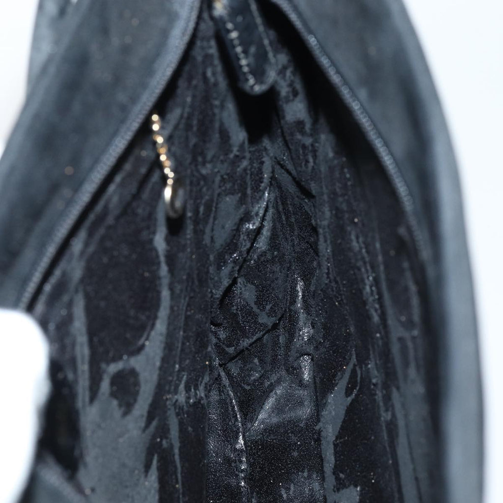 GUCCI Tote Bag Suede Black 001 2865 1775 82715