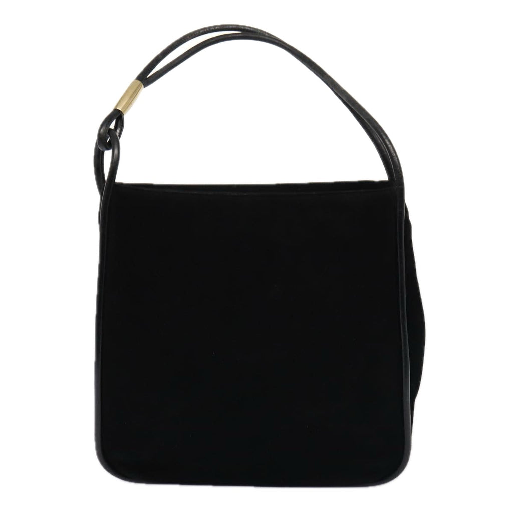GUCCI Tote Bag Suede Black 001 2865 1775 82715