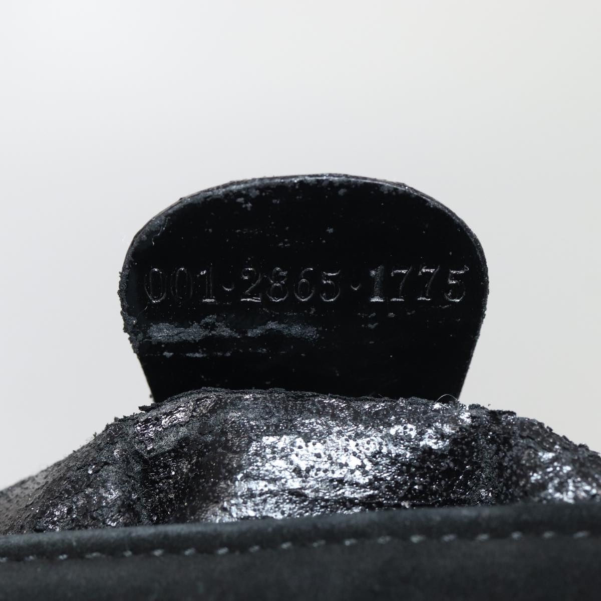 GUCCI Tote Bag Suede Black 001 2865 1775 82715