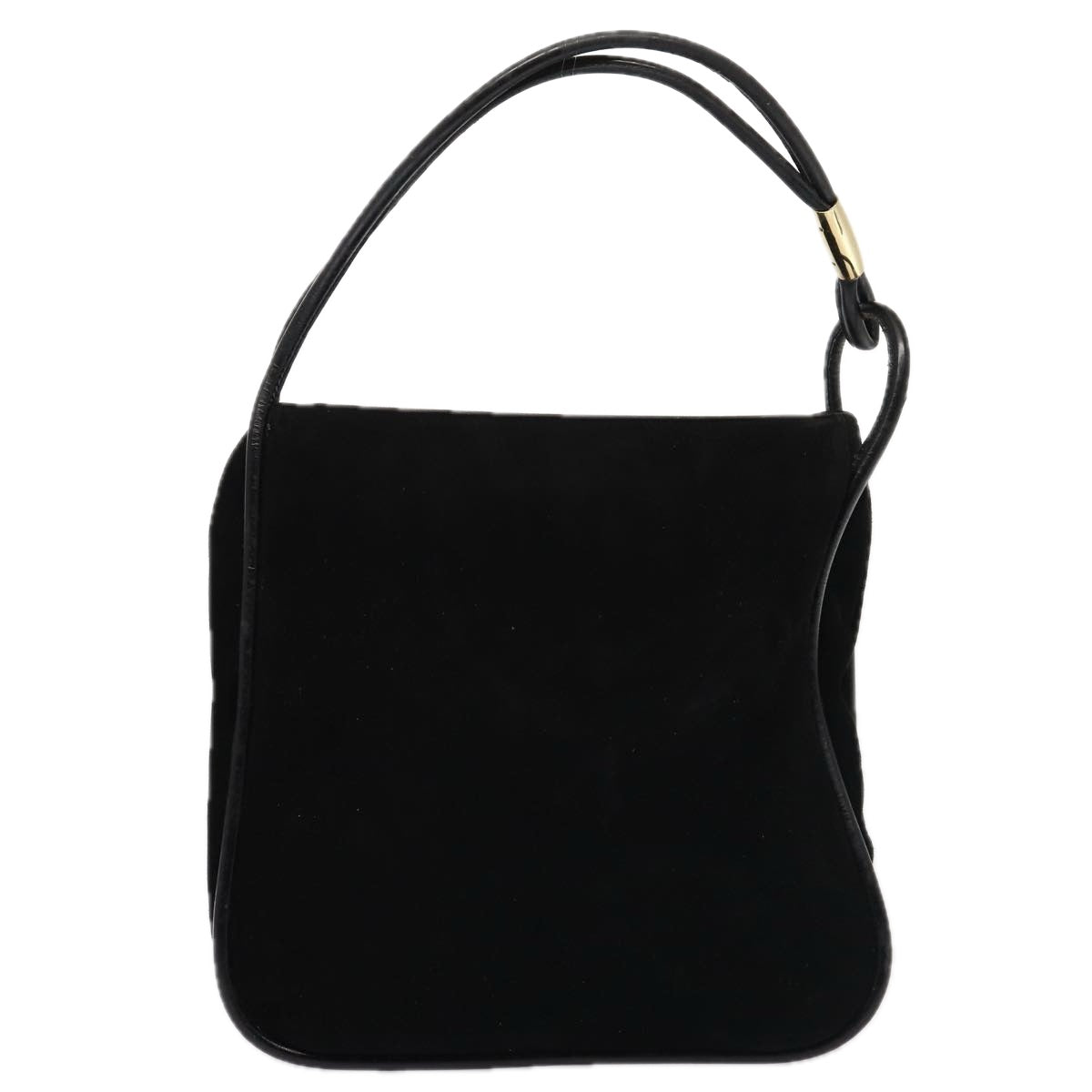 GUCCI Tote Bag Suede Black 001 2865 1775 82715
