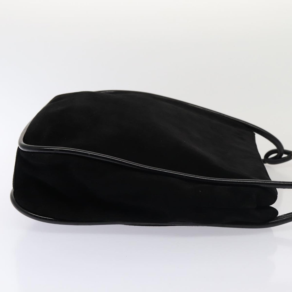 GUCCI Tote Bag Suede Black 001 2865 1775 82715