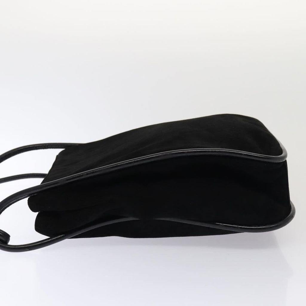 GUCCI Tote Bag Suede Black 001 2865 1775 82715