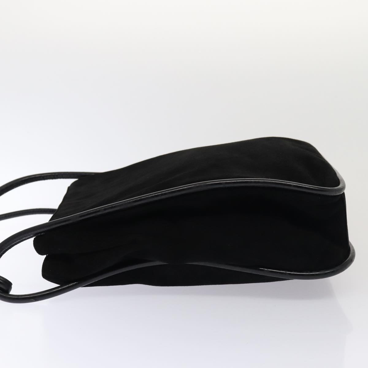 GUCCI Tote Bag Suede Black 001 2865 1775 82715