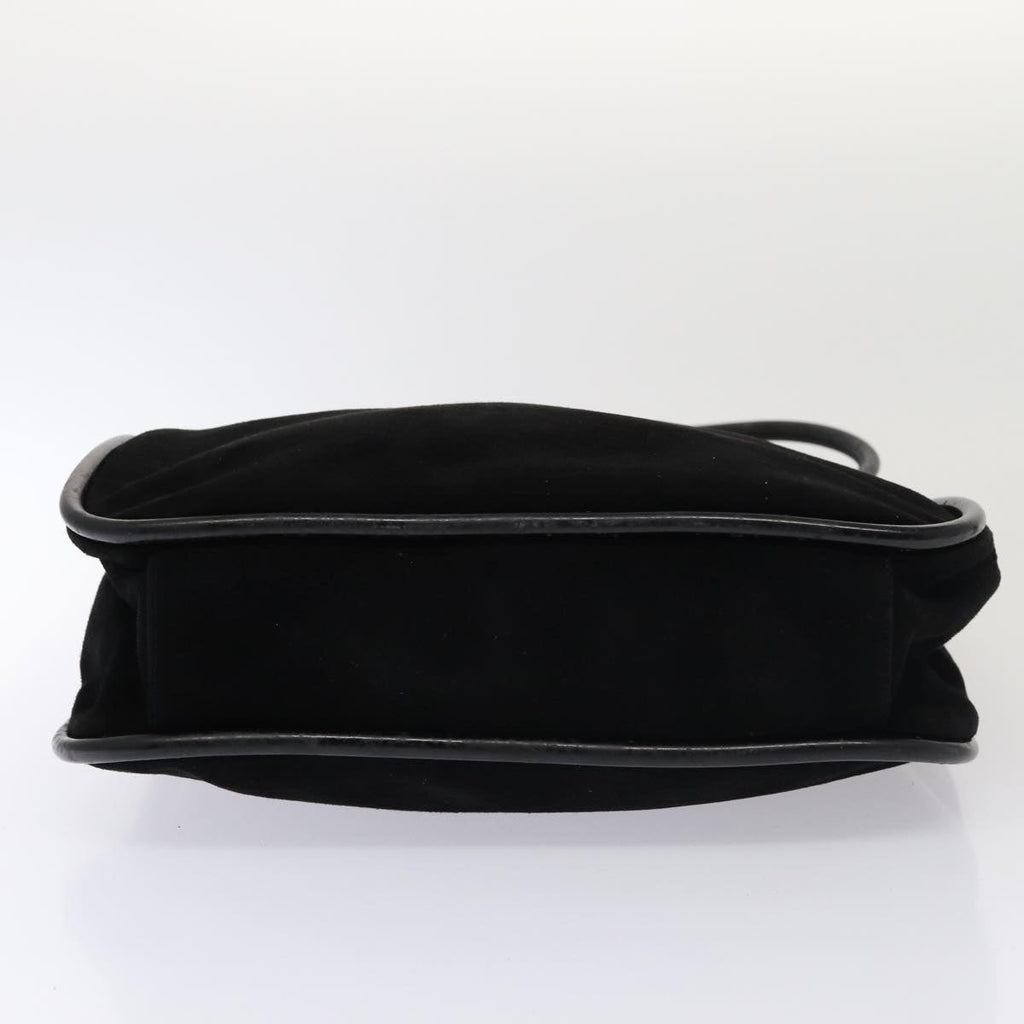 GUCCI Tote Bag Suede Black 001 2865 1775 82715