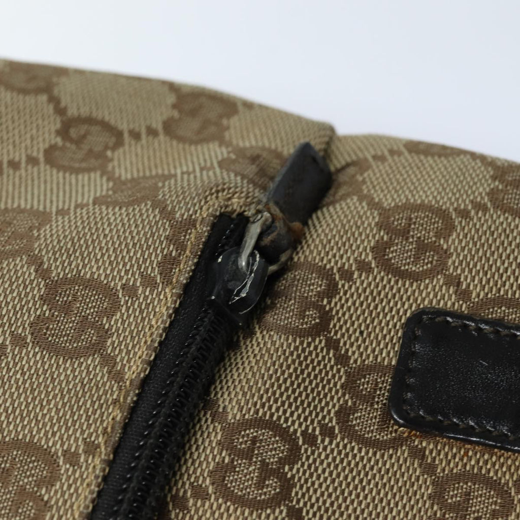 GUCCI GG Canvas Shoulder Bag Beige 002 1075 82821