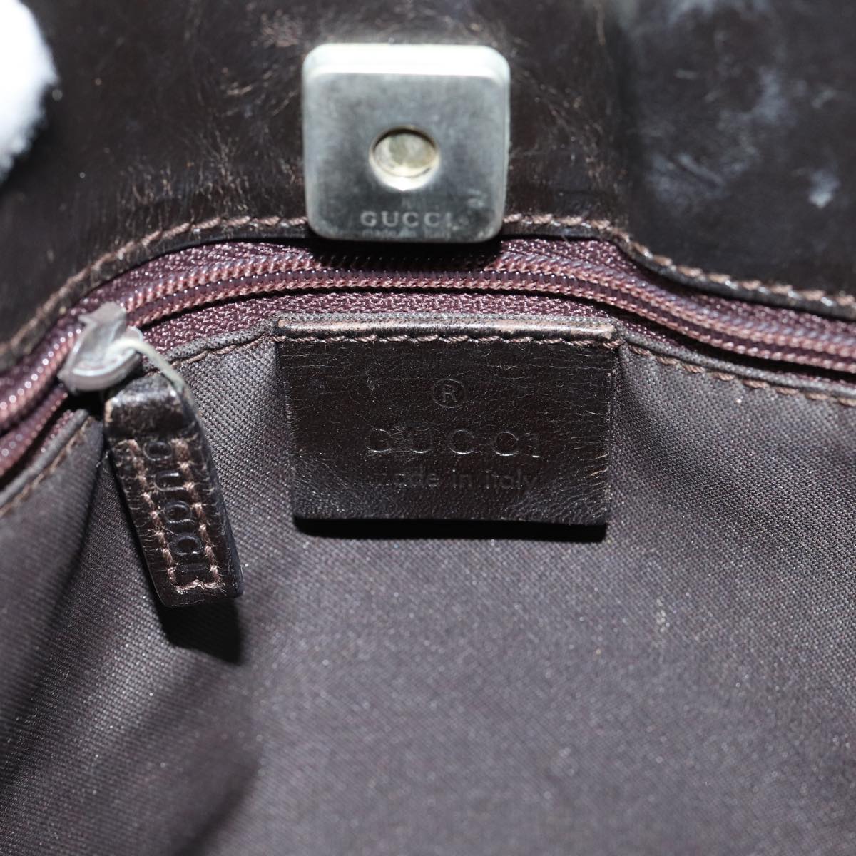GUCCI GG Canvas Shoulder Bag Beige 002 1075 82821