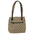 GUCCI GG Canvas Shoulder Bag Beige 002 1075 82821