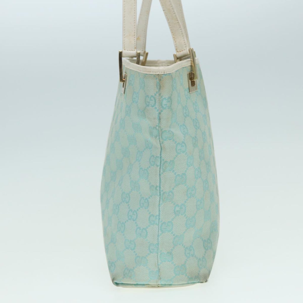 GUCCI GG Canvas Shoulder Bag Blue White 002 1099 82826