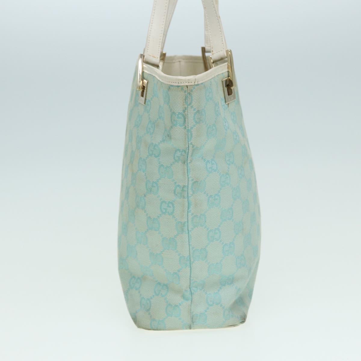 GUCCI GG Canvas Shoulder Bag Blue White 002 1099 82826