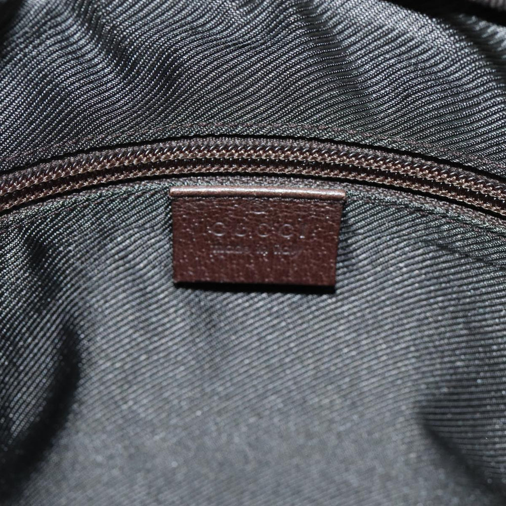 GUCCI GG Canvas Shoulder Bag Beige Brown 122760 82827