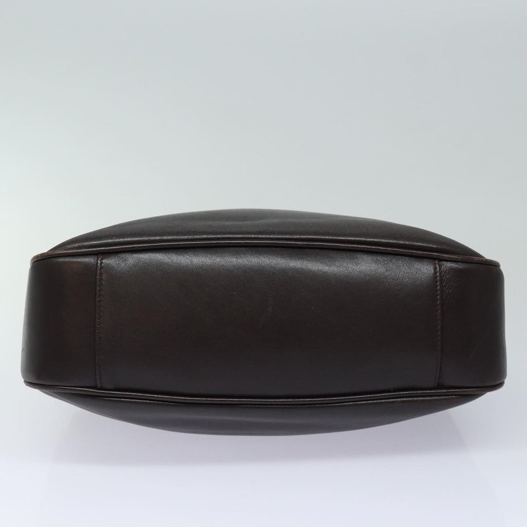 GUCCI Bamboo Hand Bag Leather 2way Brown 001 1638 82830