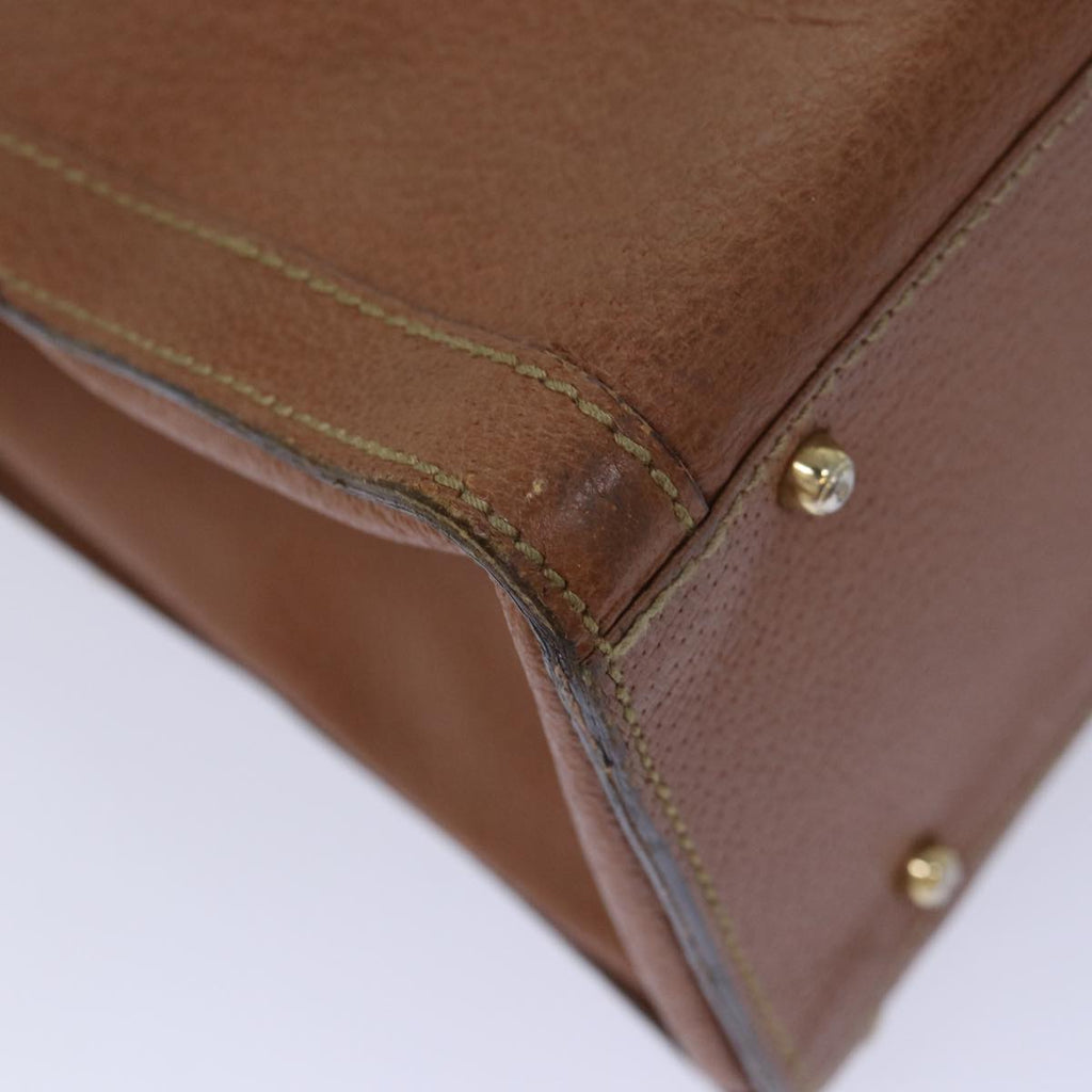 GUCCI Bamboo Hand Bag Leather Brown 002 2853 0260 0 82834