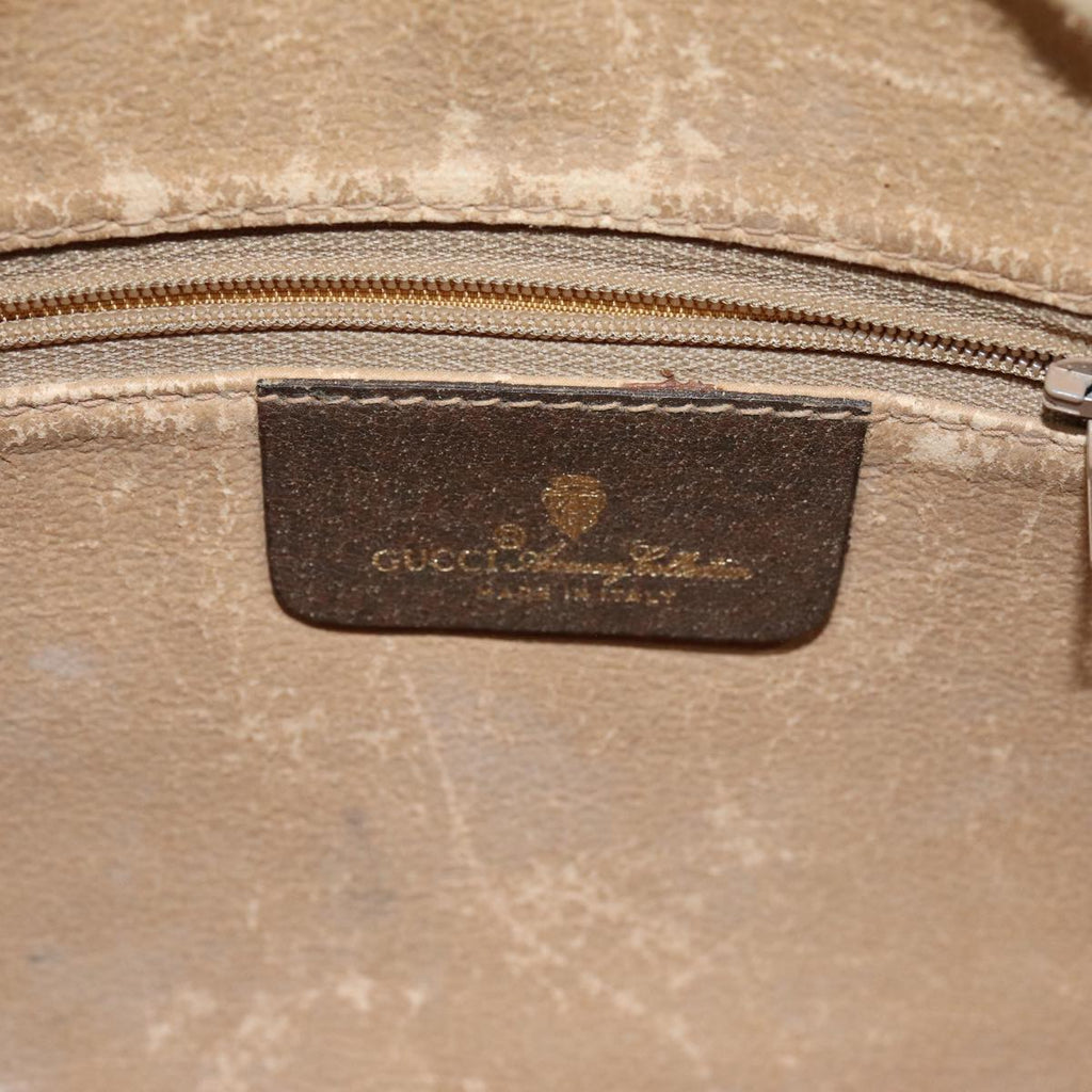GUCCI GG Supreme Web Sherry Line Shoulder Bag PVC Beige Red 56 02 088 82872