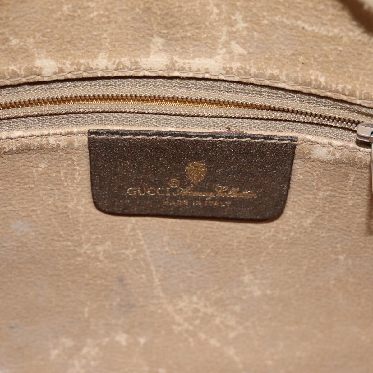 GUCCI GG Supreme Web Sherry Line Shoulder Bag PVC Beige Red 56 02 088 82872