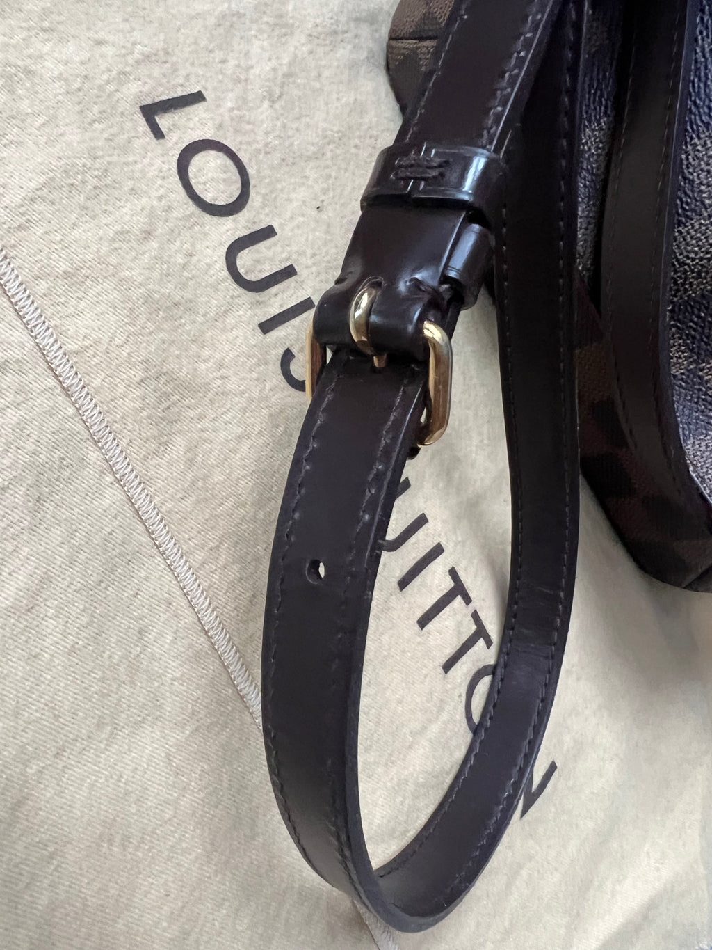 Louis Vuitton Musette Salsa PM (long strap version) Damier Ebene