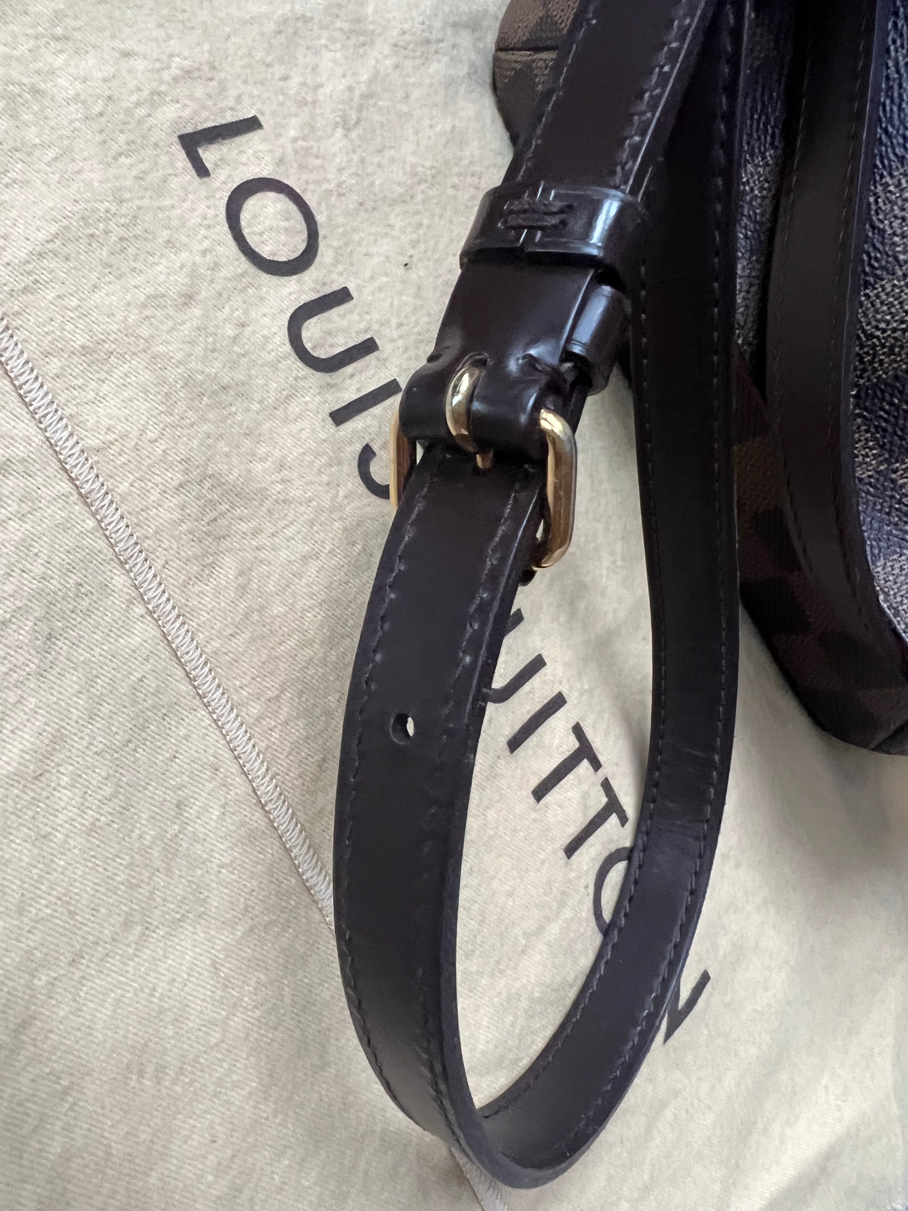 Louis Vuitton Musette Salsa PM (long strap version) Damier Ebene