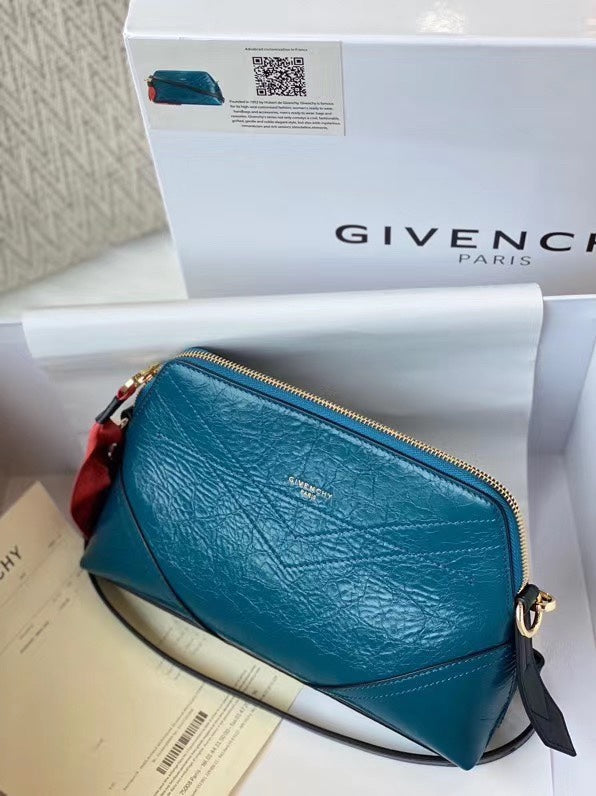 GV Quality Messenger Bag Blue For Women, Handbags, Shoulder And Crossbody Bags 9.8in/25cm GVC