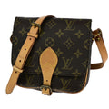 Louis Vuitton Cartouchiere  Canvas Shoulder Bag