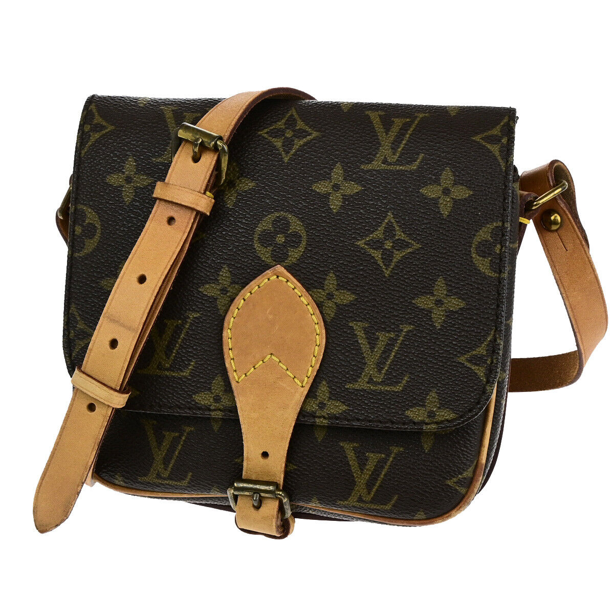 Louis Vuitton Cartouchiere  Canvas Shoulder Bag