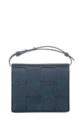 Bottega Veneta Teal Mini Cassette Cross-Body
