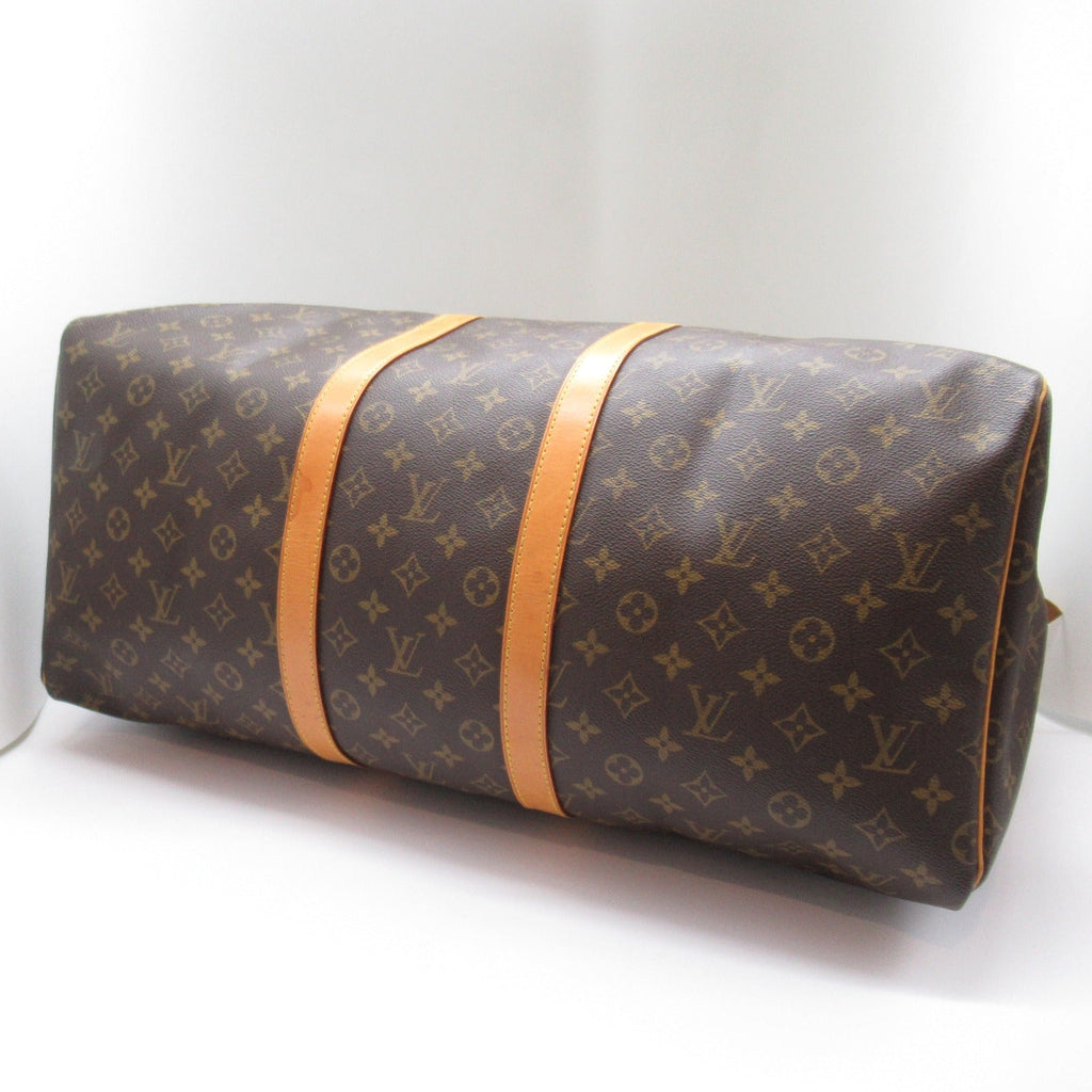 Louis Vuitton Louis Vuitton Keepall 55 Boston Bag PVC Coated Canvas Monogram   Brown M41424