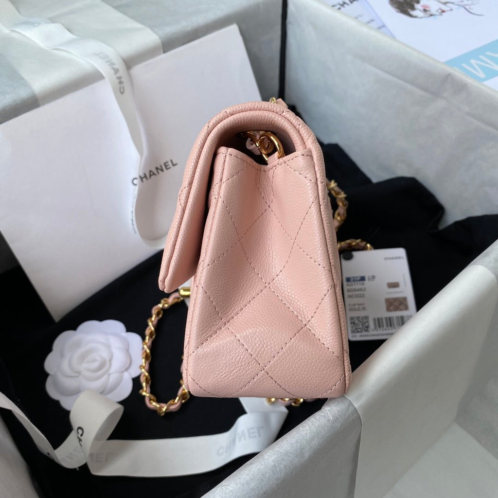 CHLMini Classic Handbag PiNike For Women 7.9in/20cm