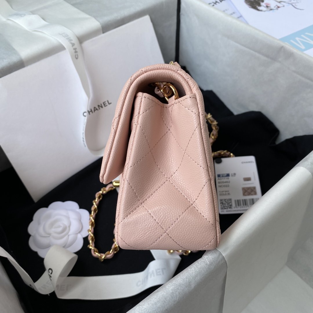 CHLMini Classic Handbag PiNike For Women 7.9in/20cm
