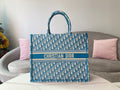 GLAMI Large Book Tote Blue, For Women, WomenÃ¢â‚¬â„¢s Handbags 16.5in/42cm CD