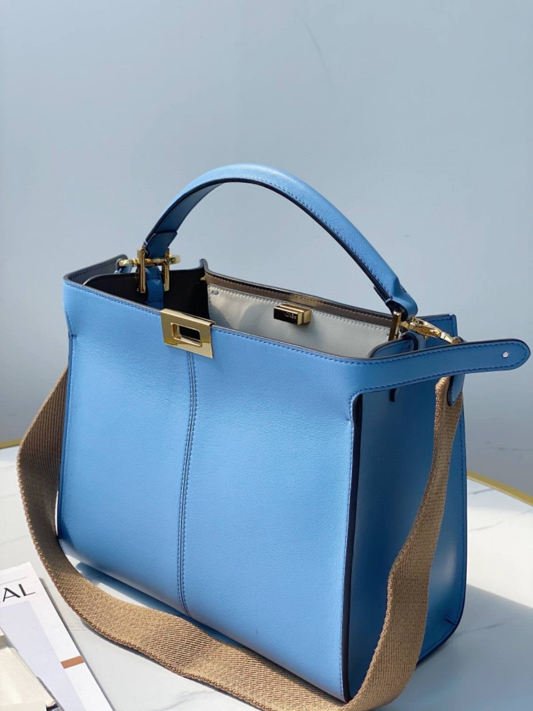 FI GlamI X-Lite Tote MeGLAMIum Blue Bag For Woman 30cm/12in