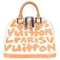 Louis Vuitton 2001 Graffiti Alma MM Beige M92180