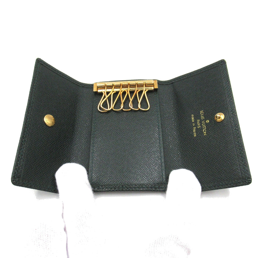 Louis Vuitton Louis Vuitton Multicore 6 Keycase Accessories Leather Taiga   Green M30534
