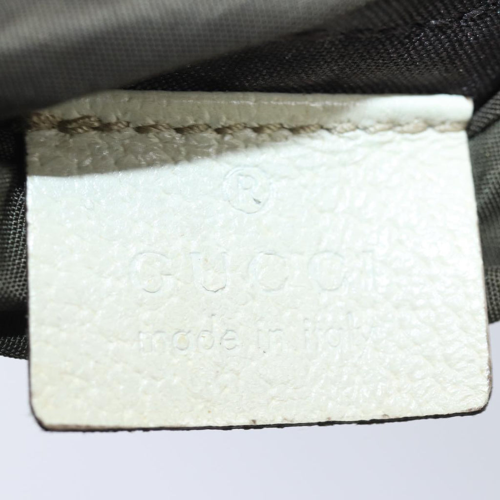 GUCCI Drink holder GG Canvas Web Sherry Line Water bottle Beige 28691 83139