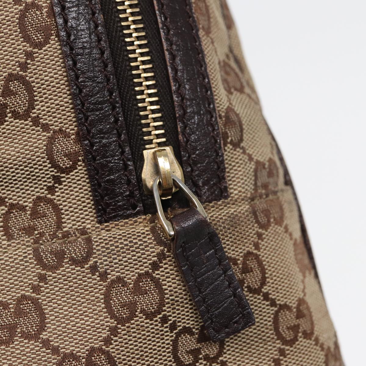 GUCCI GG Canvas Web Sherry Line Hand Bag Beige Red Green 141503 83143