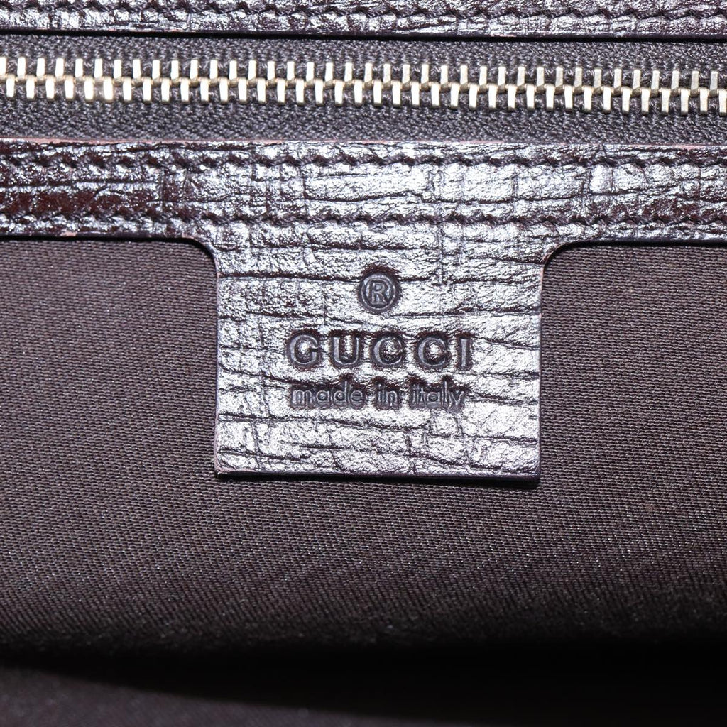 GUCCI GG Canvas Web Sherry Line Hand Bag Beige Red Green 141503 83143