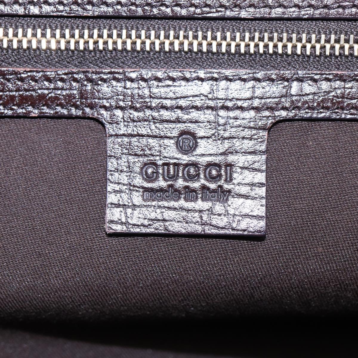 GUCCI GG Canvas Web Sherry Line Hand Bag Beige Red Green 141503 83143