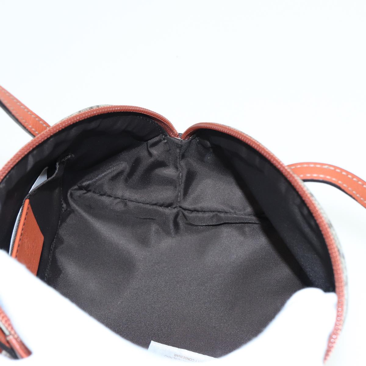 GUCCI GG Supreme Hand Bag PVC Leather Beige Orange 271093 83144