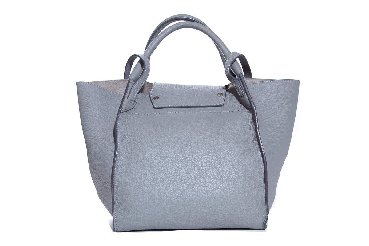 Celine Grey Small "Big BIg" Handbag