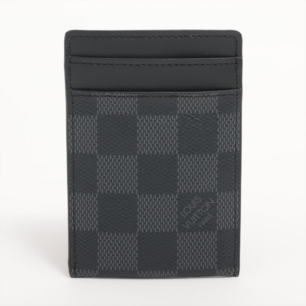 Louis Vuitton Damier Porte Jaeger Le Coultre  N60246 Black Passport