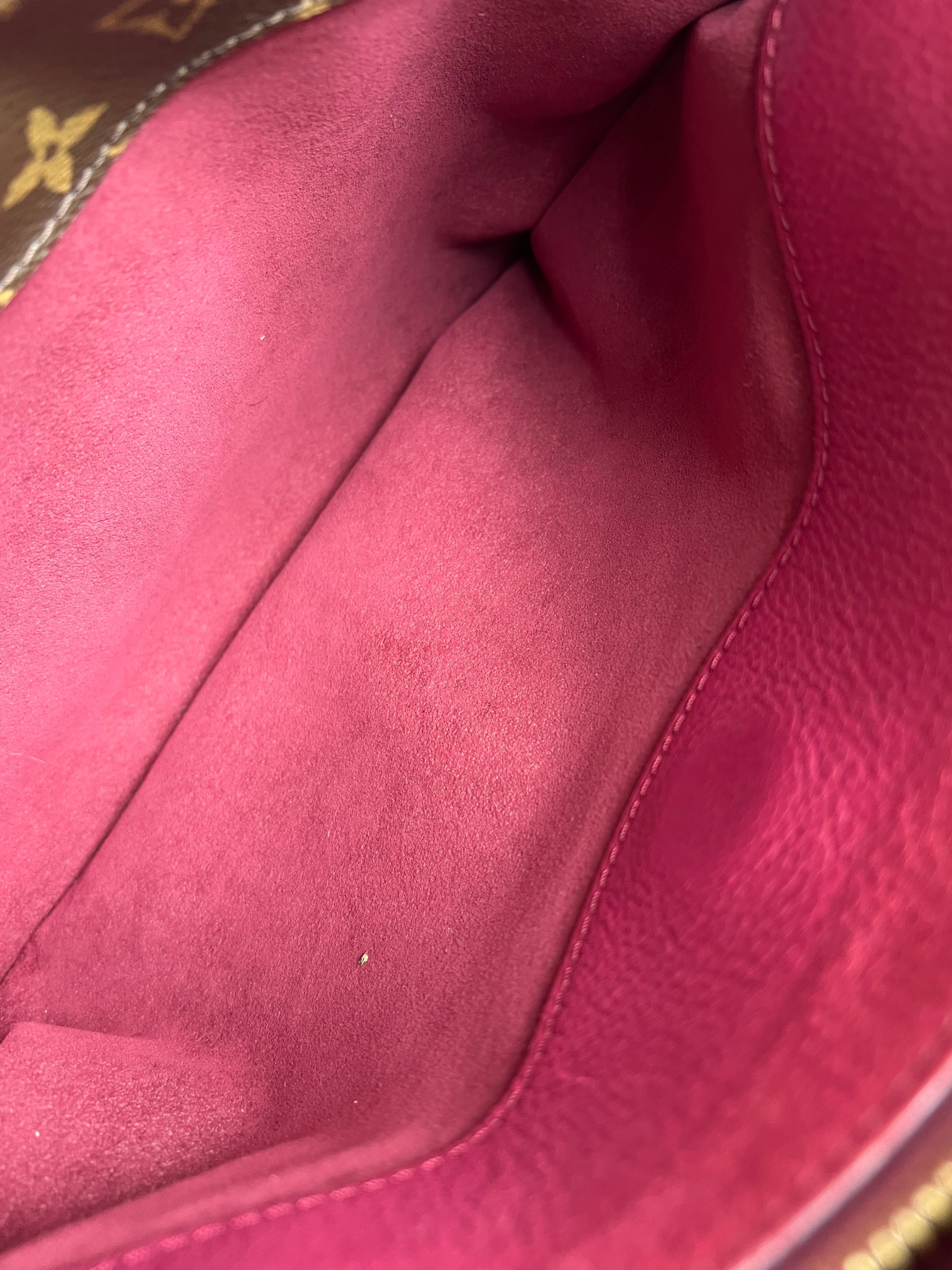 Louis Vuitton Pallas Tote in Monogram and Fuchsia (RRP £1960)