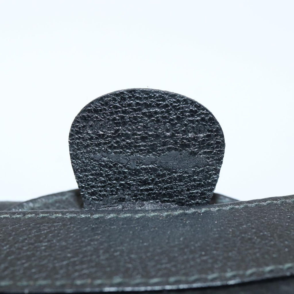 GUCCI Bamboo Hand Bag Suede Black 83299