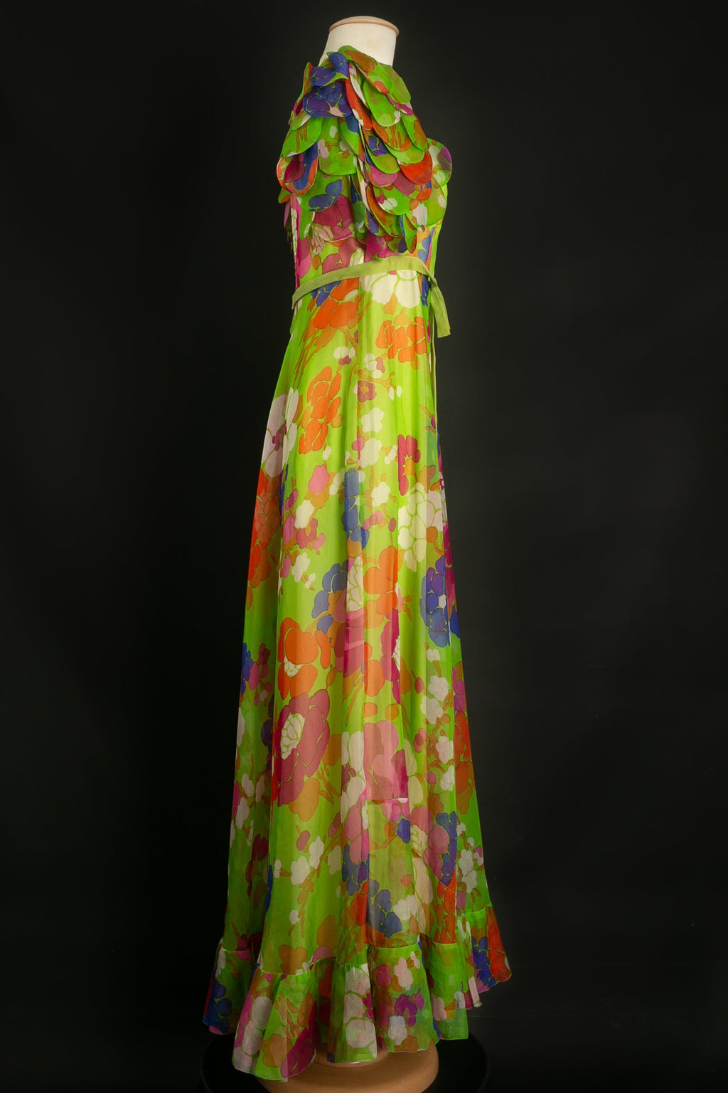 Robe en organza 1960s
