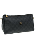 GUCCI GG Supreme Shoulder Bag PVC Black 156 02 086 83391