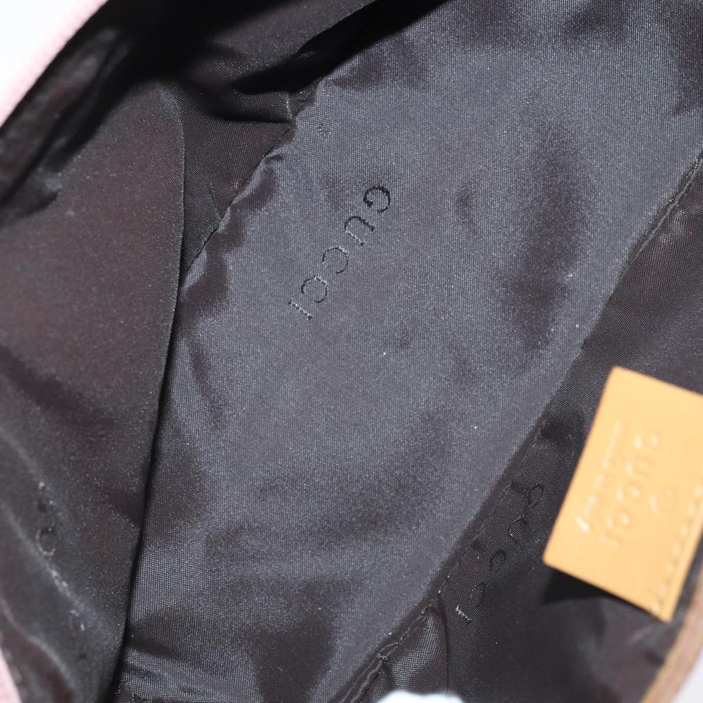 GUCCI Accessory Pouch Suede Pink 039 1103 2123 83424