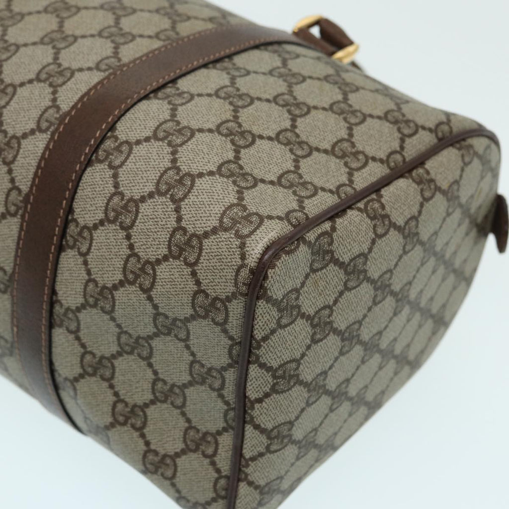 GUCCI GG Supreme Boston Bag PVC Beige 003 39 6842 3 83495