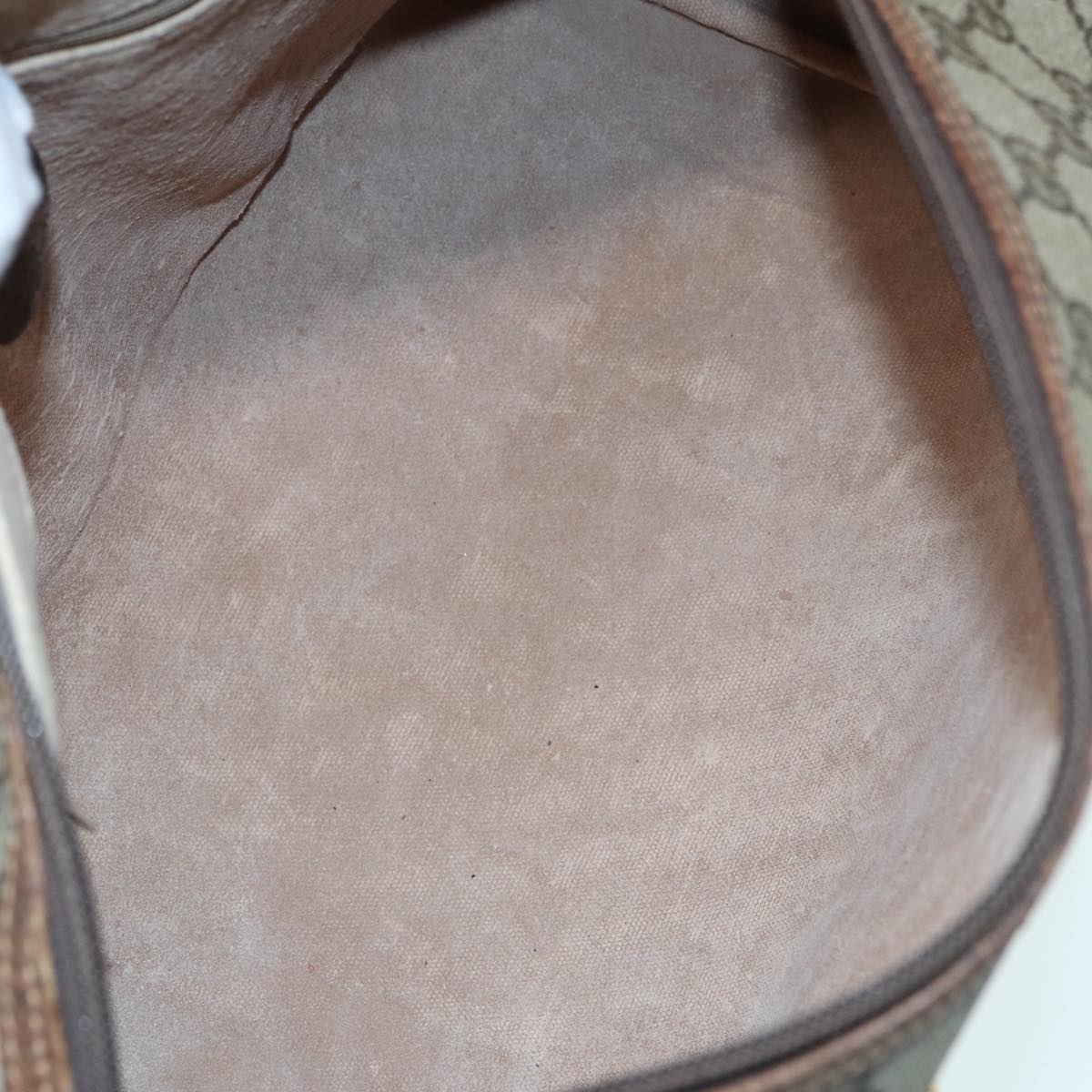 GUCCI GG Supreme Boston Bag PVC Beige 003 39 6842 3 83495